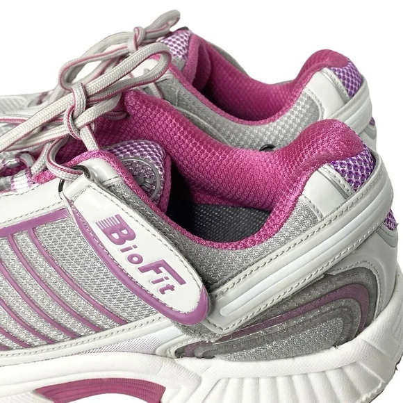 Orthofeet Biofit Womens Verve Orthopedic Athletic Shoes Grey Fuchsia Size 11.5 - Picture 4 of 13